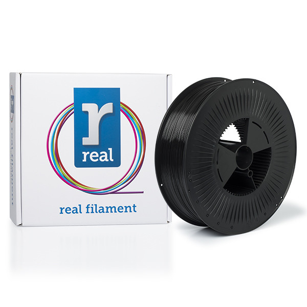 REAL black PETG filament 1.75mm, 5kg  DFP02215 - 1