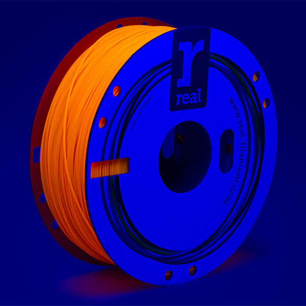 REAL fluorescent orange filament 1.75mm, 1 kg  DFP02339 - 3