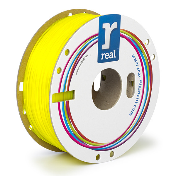 REAL fluorescent yellow PLA filament 1.75mm, 1kg  DFP02337 - 2