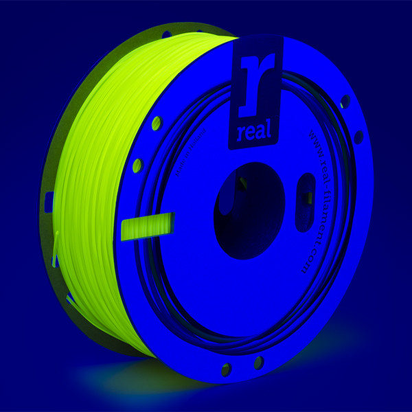 REAL fluorescent yellow PLA filament 1.75mm, 1kg  DFP02337 - 3