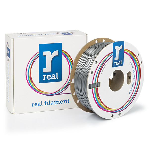 REAL silver PLA filament 1.75mm, 1kg  DFP02300 - 1