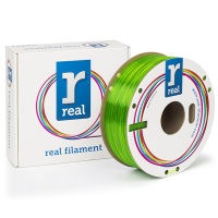 REAL transparent green PETG filament 1.75mm, 1kg  DFP02366