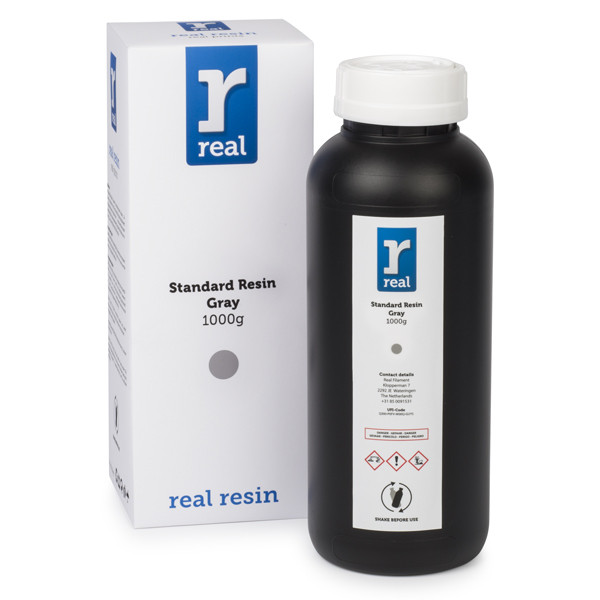 Real grey standard resin, 1kg RLRSTH10 DAR00920 - 1