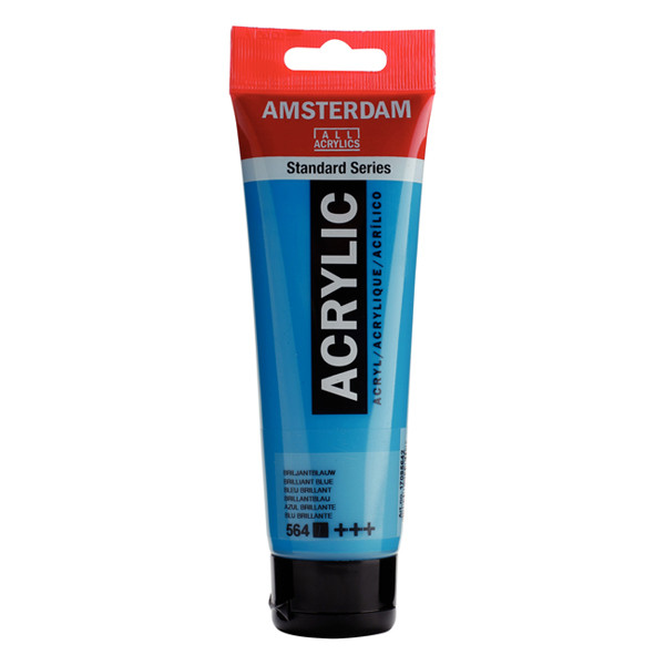 RoyalTalens Talens Amsterdam brilliant blue acrylic paint, 120ml 17095642 220652 - 1