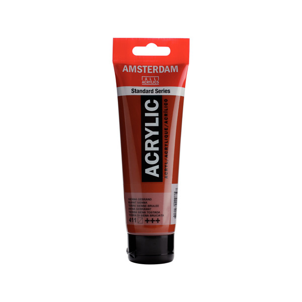 RoyalTalens Talens Amsterdam burnt sienna acrylic paint, 120ml 17094112 220642 - 1