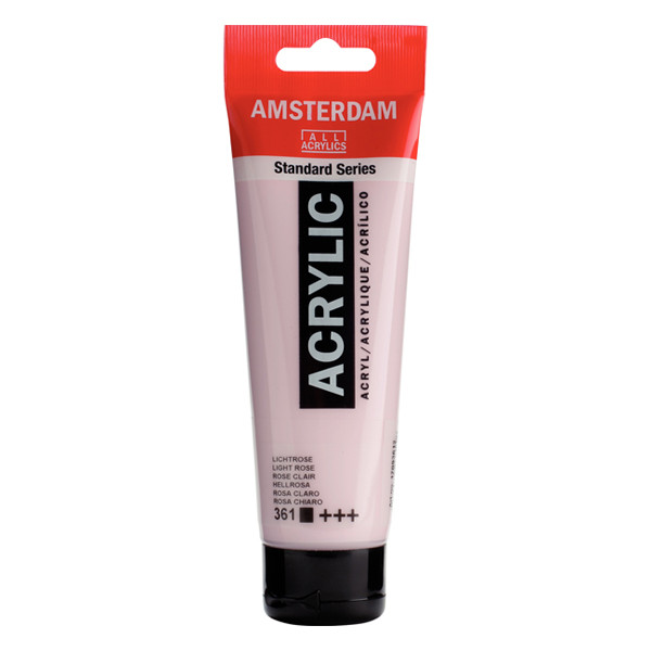 RoyalTalens Talens Amsterdam light pink acrylic paint, 120ml 17093612 220631 - 1