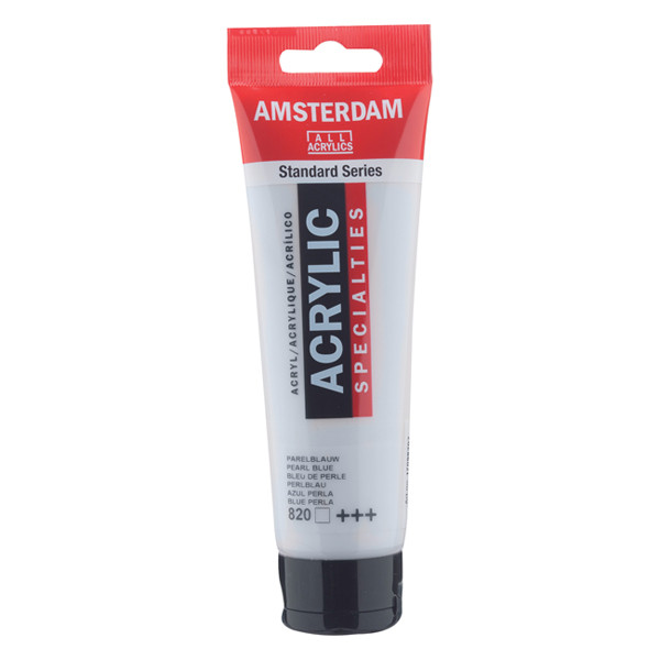 RoyalTalens Talens Amsterdam pearl blue acrylic paint, 120ml 17098202 220685 - 1