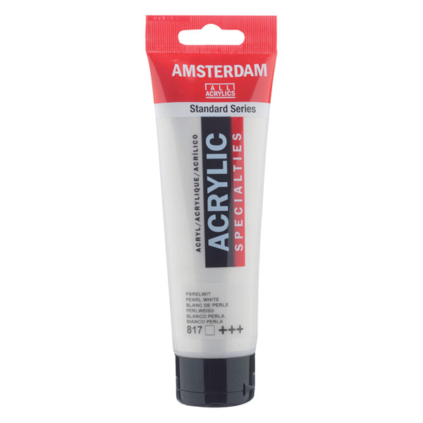 RoyalTalens Talens Amsterdam pearl white acrylic paint, 120ml 17098172 220682 - 1