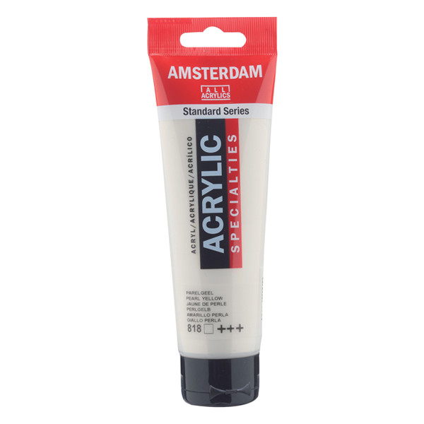 RoyalTalens Talens Amsterdam pearl yellow acrylic paint, 120ml 17098182 220683 - 1