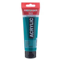 RoyalTalens Talens Amsterdam phthalo green acrylic paint, 120ml 17096752 220670