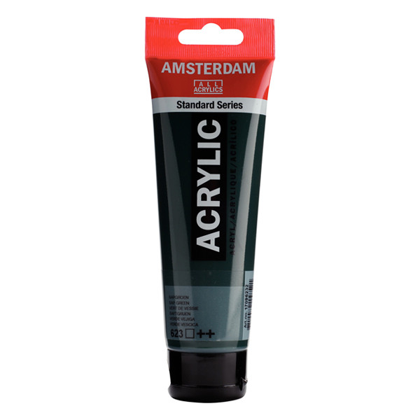 RoyalTalens Talens Amsterdam sap green acrylic paint, 120ml 17096232 220667 - 1