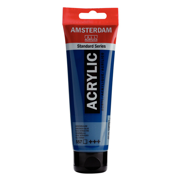 RoyalTalens Talens Amsterdam teal acrylic paint, 120ml 17095572 220650 - 1