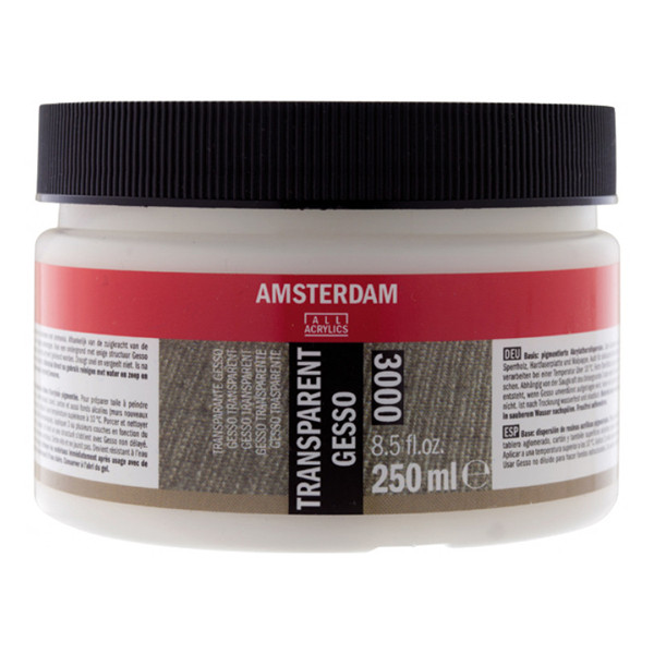 RoyalTalens Talens Amsterdam transparent gesso primer, 250ml 24173000 220709 - 1