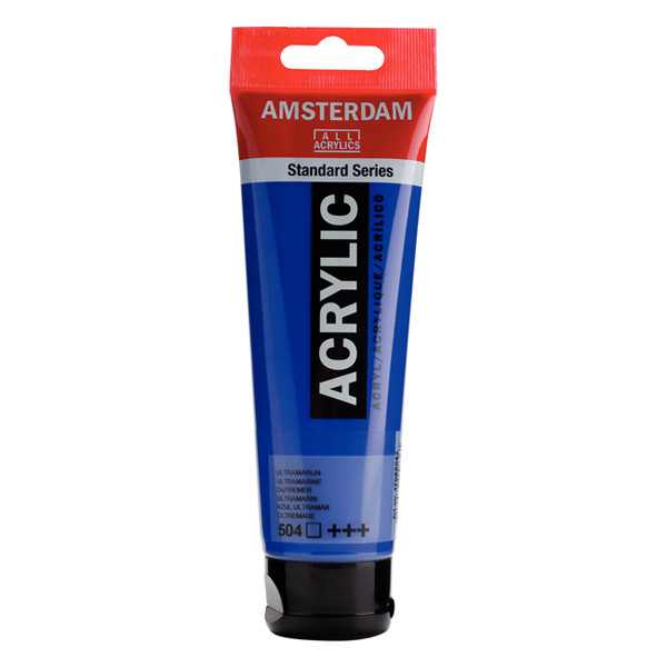 RoyalTalens Talens Amsterdam ultramarine acrylic paint, 120ml 17095042 220643 - 1