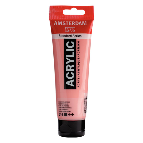 RoyalTalens Talens Amsterdam venetian rose acrylic paint, 120ml 17093162 220625 - 1