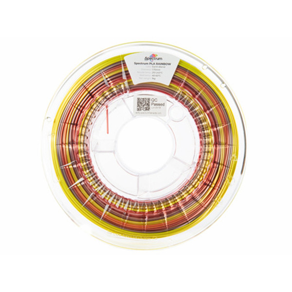 Spectrum earth blend Silk Rainbow PLA filament 1.75mm, 1kg 81020 DFS10029 - 2