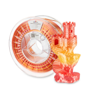 Spectrum fire red SILK Rainbow PLA filament 1.75mm, 1kg 81017 DFS10026