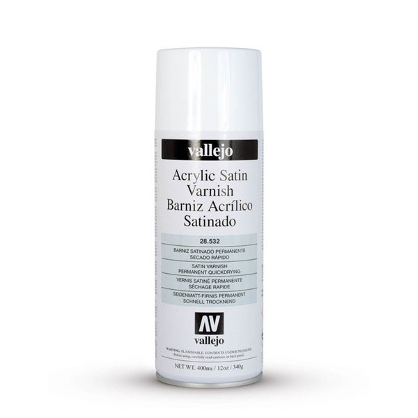 Vallejo Satin spray paint, 400ml 28532 DAR01096 - 1