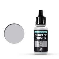 Vallejo Surface Primer grey acrylic paint, 17ml 70601 DAR01088