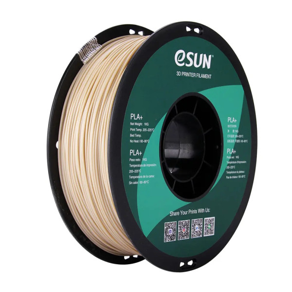 eSun bone white PLA+ filament 1.75mm, 1kg  DFE20284 - 1