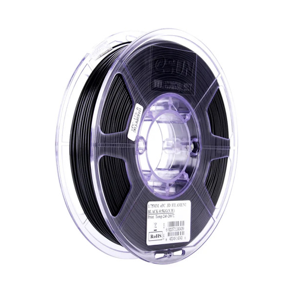 eSun ePC black filament 1.75mm, 0.5kg EPC175B05 DFE20239 - 1