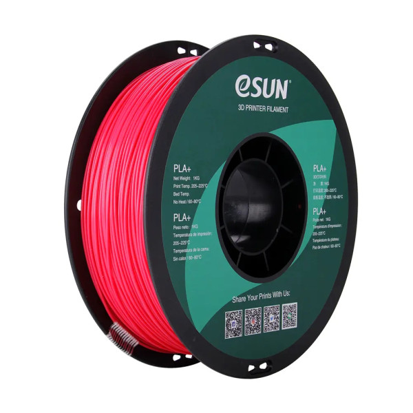 eSun magenta PLA+ filament 1.75mm, 1kg  DFE20279 - 1