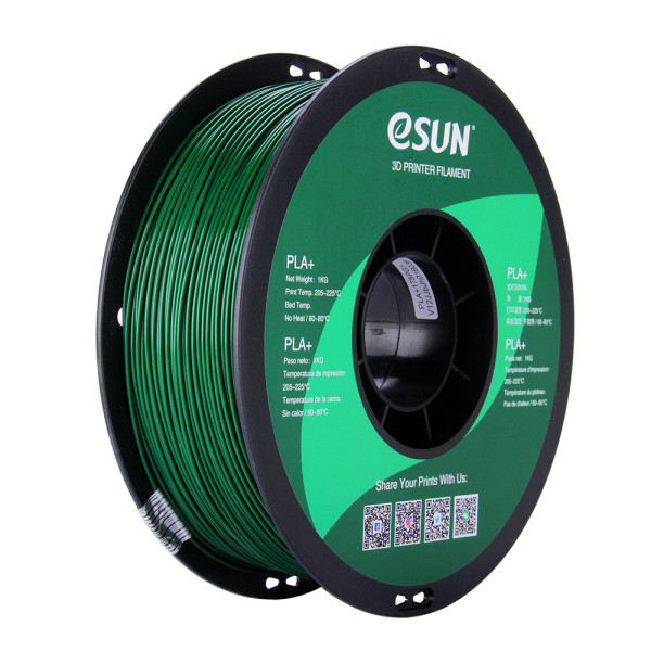 eSun pine green  PLA+ filament 1.75mm, 1kg PLA175PG1 DFE20092 - 1