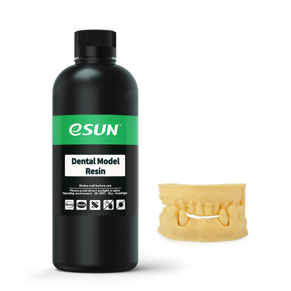 eSun yellow dental model resin, 1kg DENTALMODELRESIN-Y DFE20164 - 1